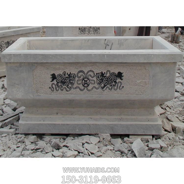 庭院别墅青石雕刻莲花鱼缸博鱼网页版