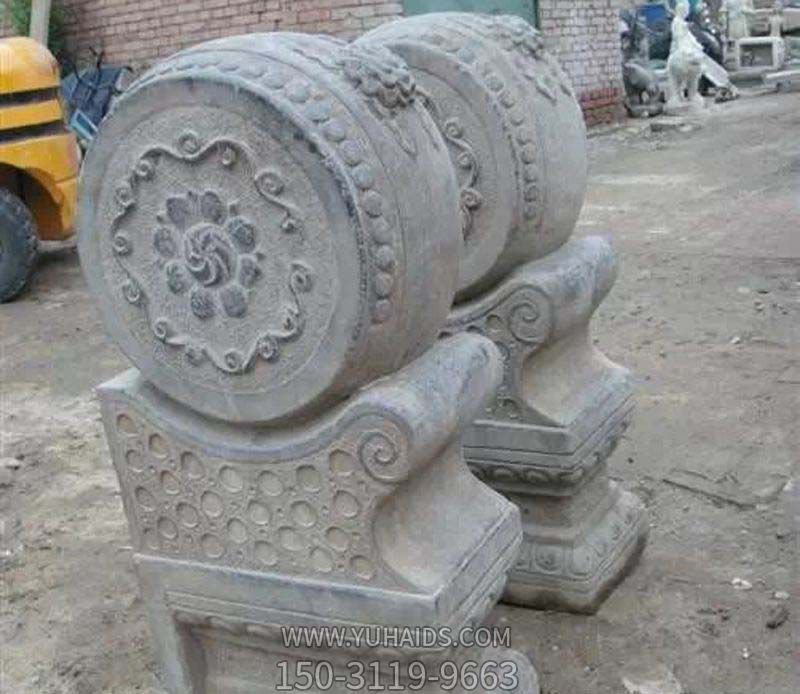 大理石做旧抱鼓石庭院石雕博鱼网页版