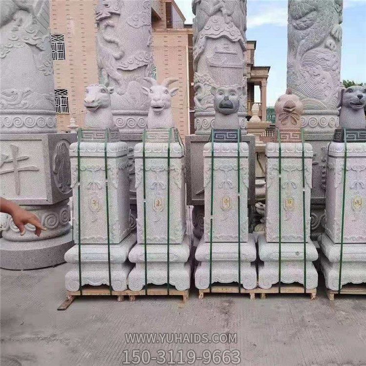 中式庭院青石浮雕狮子博鱼网页版