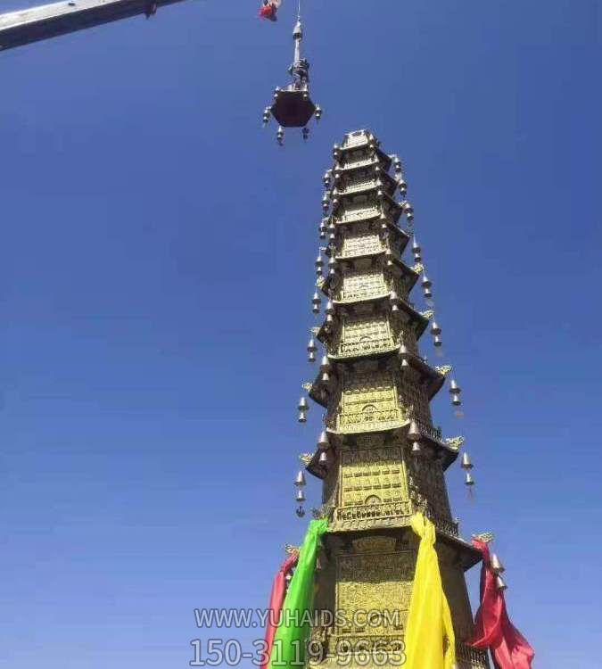 铜雕宗教寺庙景区大型佛塔博鱼网页版