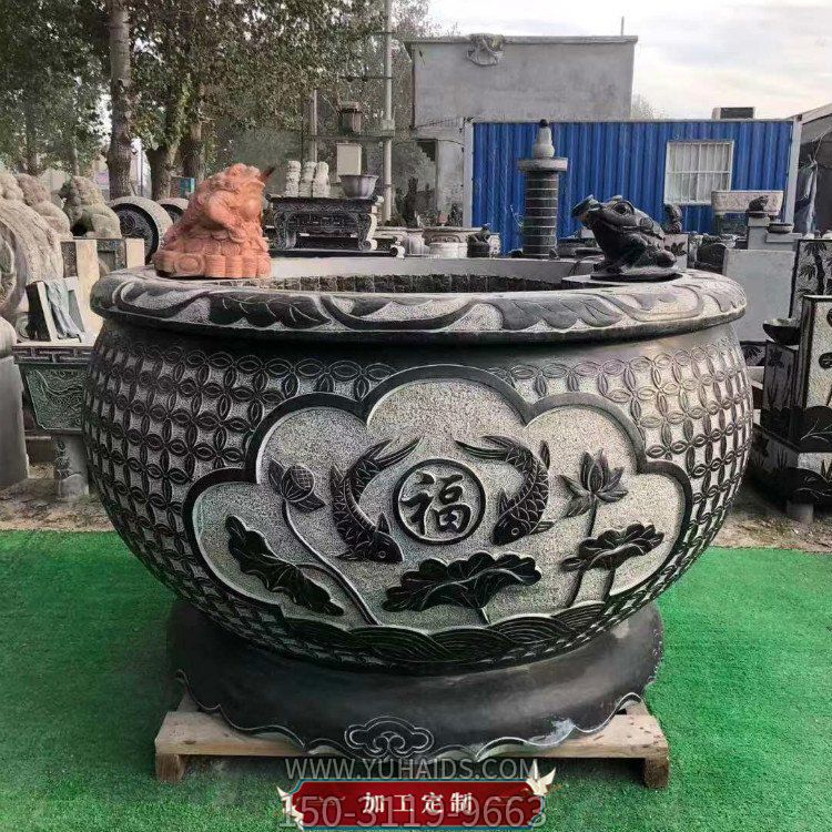 大型庭院种花养鱼鱼缸博鱼网页版