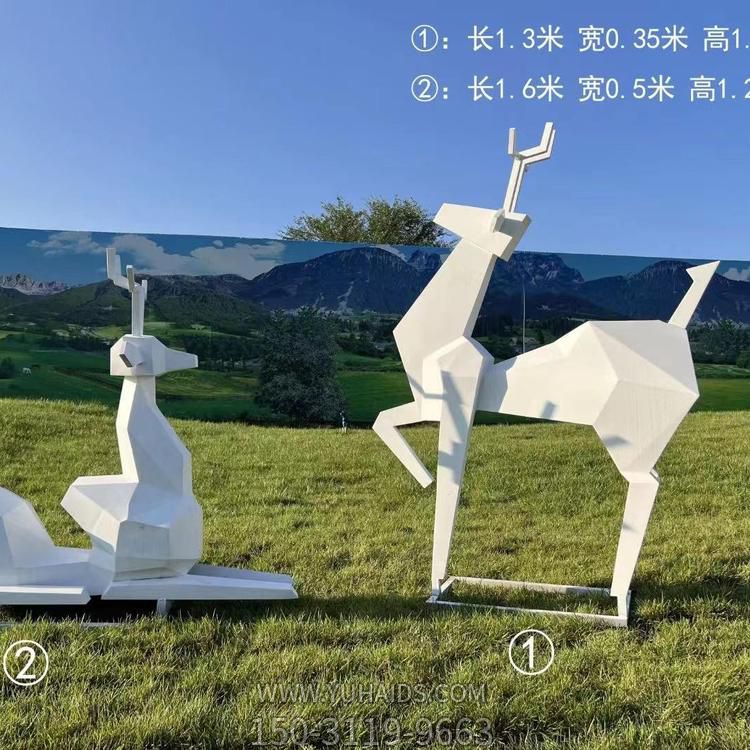 抽象园林块面几何大型抽象梅花鹿博鱼网页版