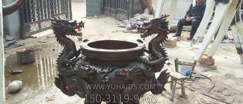 景区寺庙创意浮雕龙盘鼎博鱼网页版