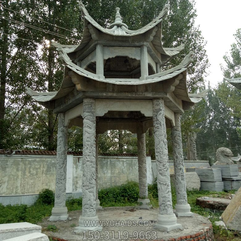 村庄户外景观摆放休息仿古凉亭博鱼网页版
