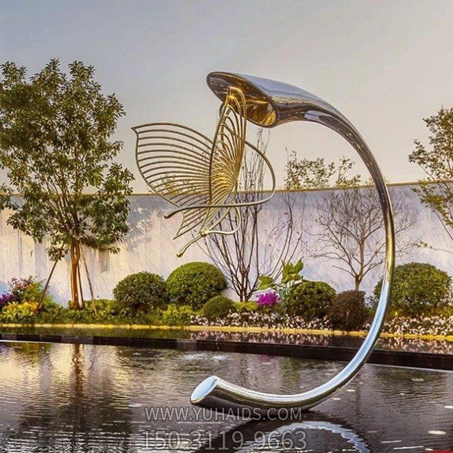 抽象艺术城市博鱼网页版 酒店大堂用不锈钢博鱼网页版