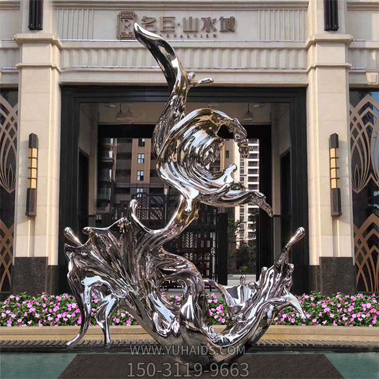 不锈钢博鱼网页版 城市广场雕像耐磨耐腐蚀园林博鱼网页版摆件