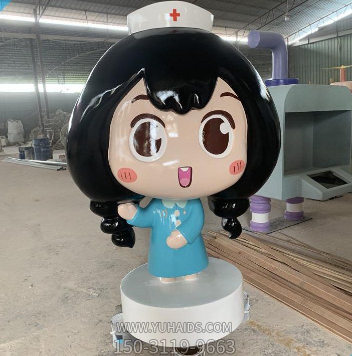 医院创意玻璃钢卡通医生博鱼网页版