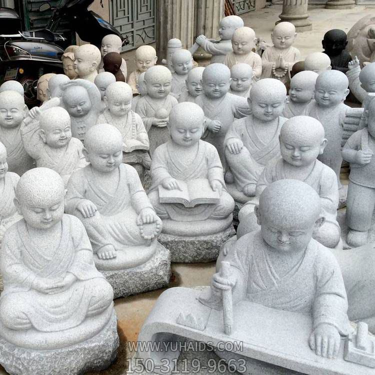 寺庙大理石石雕园林景观学习的小沙弥博鱼网页版