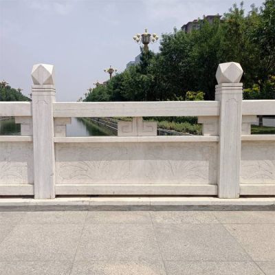 户外大理石石雕园林河道围栏博鱼网页版