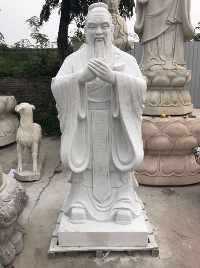 大学万世师表孔子人物大理石博鱼网页版