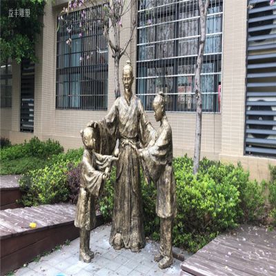 孔融让梨玻璃钢仿铜典故故事人物情景博鱼网页版
