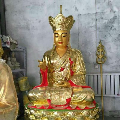 铜雕寺庙供奉佛像地藏王博鱼网页版