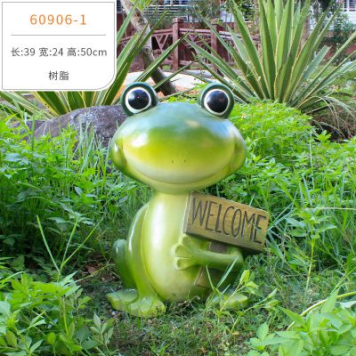 公园树脂抽象青蛙博鱼网页版