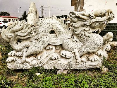 户外园林大理石石博鱼网页版庭院装饰景观龙博鱼网页版