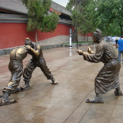 城市公园步行街体育人物情景小品博鱼网页版