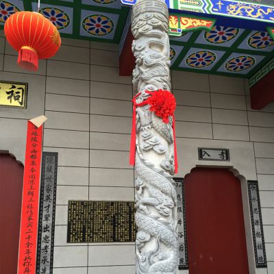 寺庙宗祠石材龙柱博鱼网页版