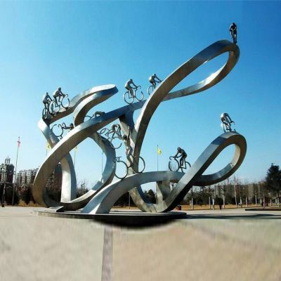 不锈钢博鱼网页版户外大型广场标志性建筑物园林景观创意博鱼网页版