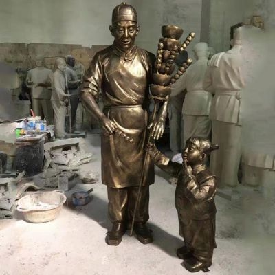 城市景观卖糖葫芦的人物 景观博鱼网页版