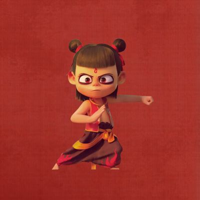 商场电影院创意摆件公园广场哪吒玻璃钢仿真博鱼网页版