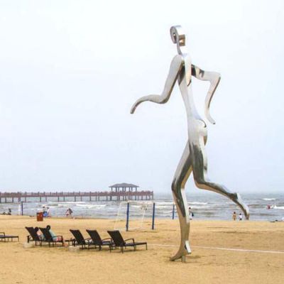 海边不锈钢抽象人物博鱼网页版