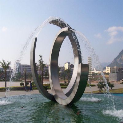 广场学校户外大型创意抽象不锈钢博鱼网页版摆件 园林景观不锈钢博鱼网页版