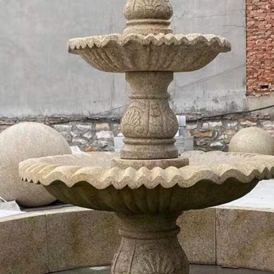 砂石石雕景观流水摆件喷泉博鱼网页版