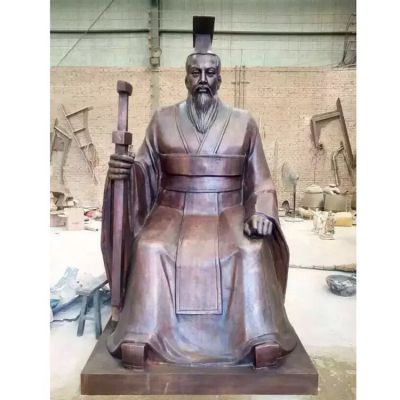 玻璃钢铜雕古代人物景观博鱼网页版