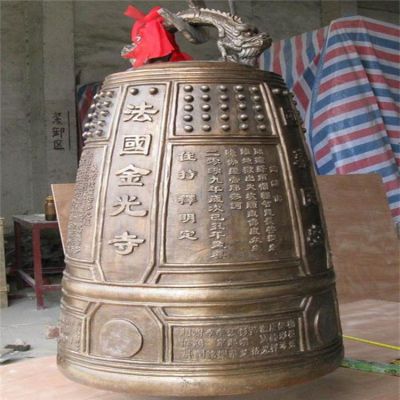 寺院摆放黄铜铸造冬瓜型祈福大号挂钟