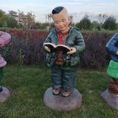 玻璃钢卡通户外景观儿童博鱼网页版