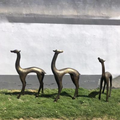 园林户外抽象动物鹿博鱼网页版