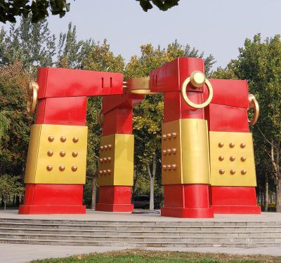 不锈钢创意城市广场拱门博鱼网页版