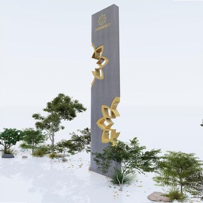 医院广场不锈钢指示牌精神堡垒博鱼网页版