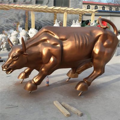 企业铜雕大型华尔街牛博鱼网页版