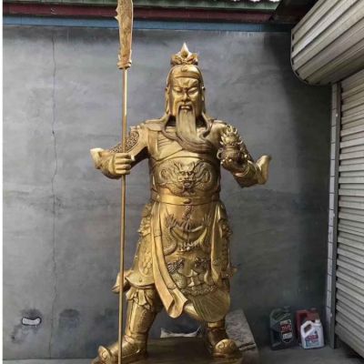家居寺庙供奉立式武财神博鱼网页版