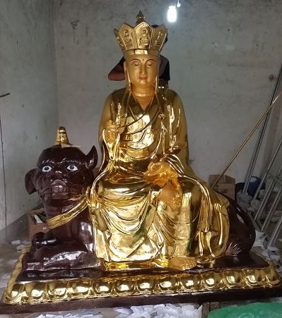 寺庙铸铜喷金鎏金佛像地藏王博鱼网页版
