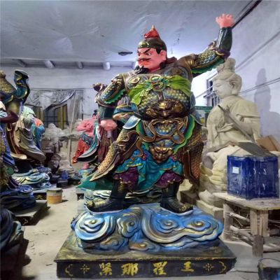 玻璃钢彩绘寺庙菩萨二十四诸天博鱼网页版