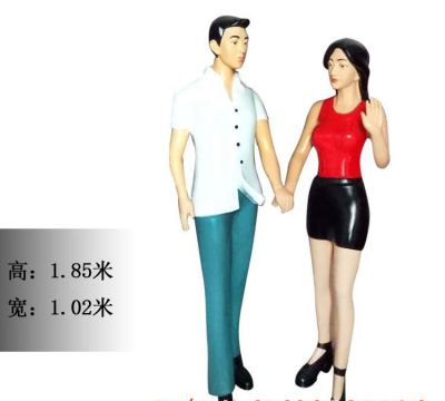 玻璃钢仿真人物情侣博鱼网页版博鱼网页版