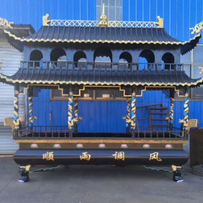 大型寺庙铜雕香炉博鱼网页版