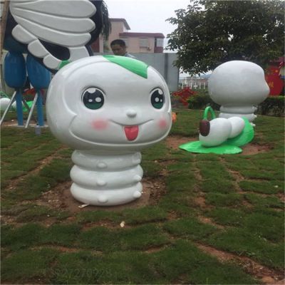 儿童乐园迷你可爱卡通公仔玻璃钢彩绘博鱼网页版 