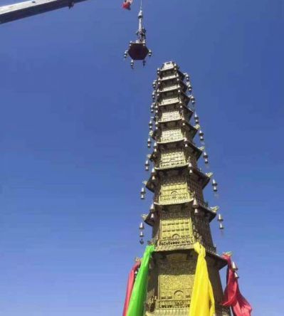 铜雕宗教寺庙景区大型佛塔博鱼网页版