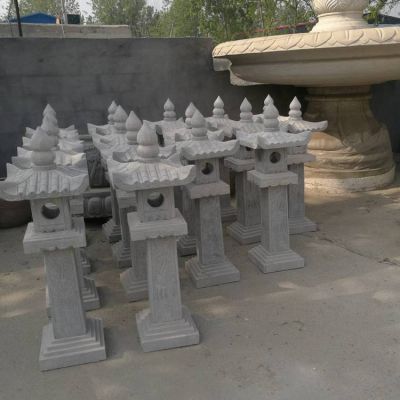 大理石石雕景观庭院石灯博鱼网页版