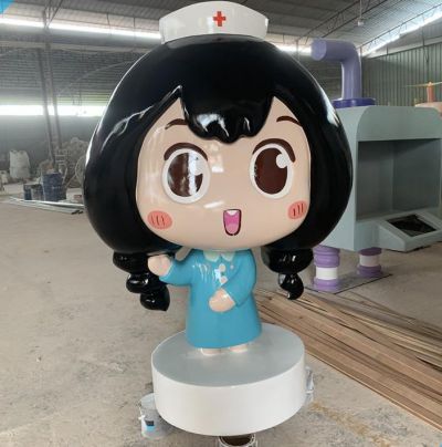 医院创意玻璃钢卡通医生博鱼网页版