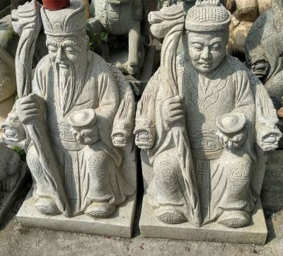 寺庙大理石石雕土地公博鱼网页版