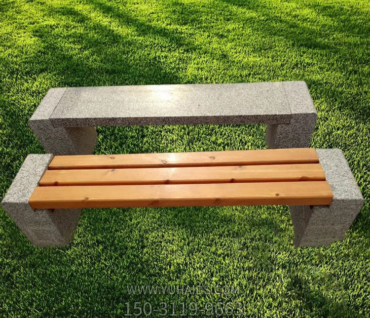 园林景观户外草坪摆放石凳博鱼网页版