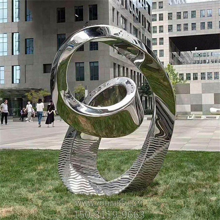 不锈钢几何异性镜面景观摆件博鱼网页版