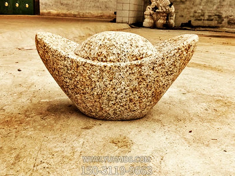 园林古建筑门口摆放元宝挡车石阻车石球博鱼网页版