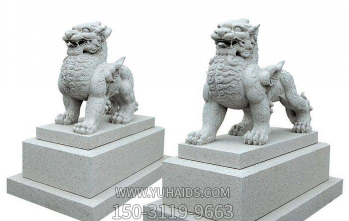 貔貅博鱼网页版-庭院别墅大理石石雕貔貅博鱼网页版