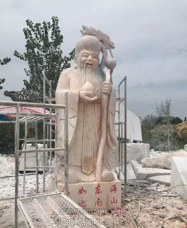 户外大型晚霞红神像老寿星景观福禄寿博鱼网页版