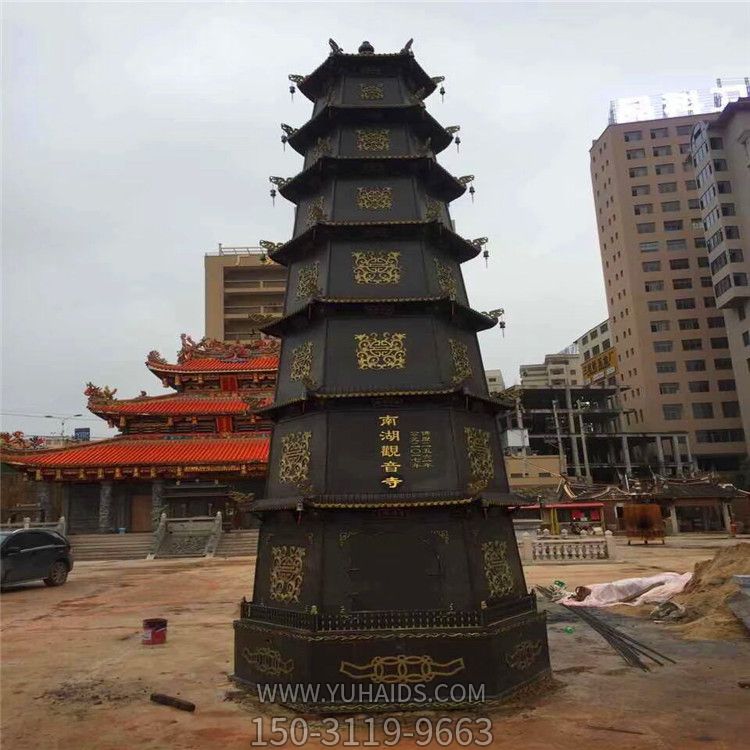 景区铸铁多层浮雕寺院摆放佛塔博鱼网页版