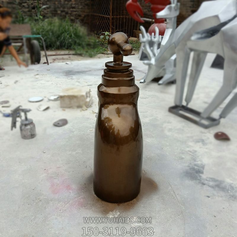 玻璃钢仿铜悬空流水水龙头博鱼网页版摆件广场喷泉园林喷泉水龙头博鱼网页版_890